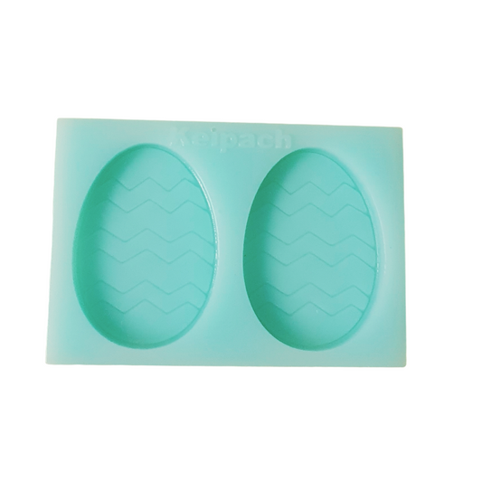 Easter Egg Stud Silicone Resin Mould - Keipach