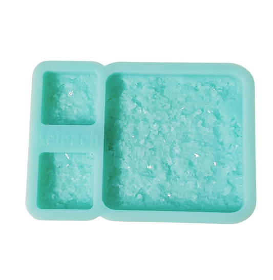 Druzy Squares Silicone Resin Mould - Keipach