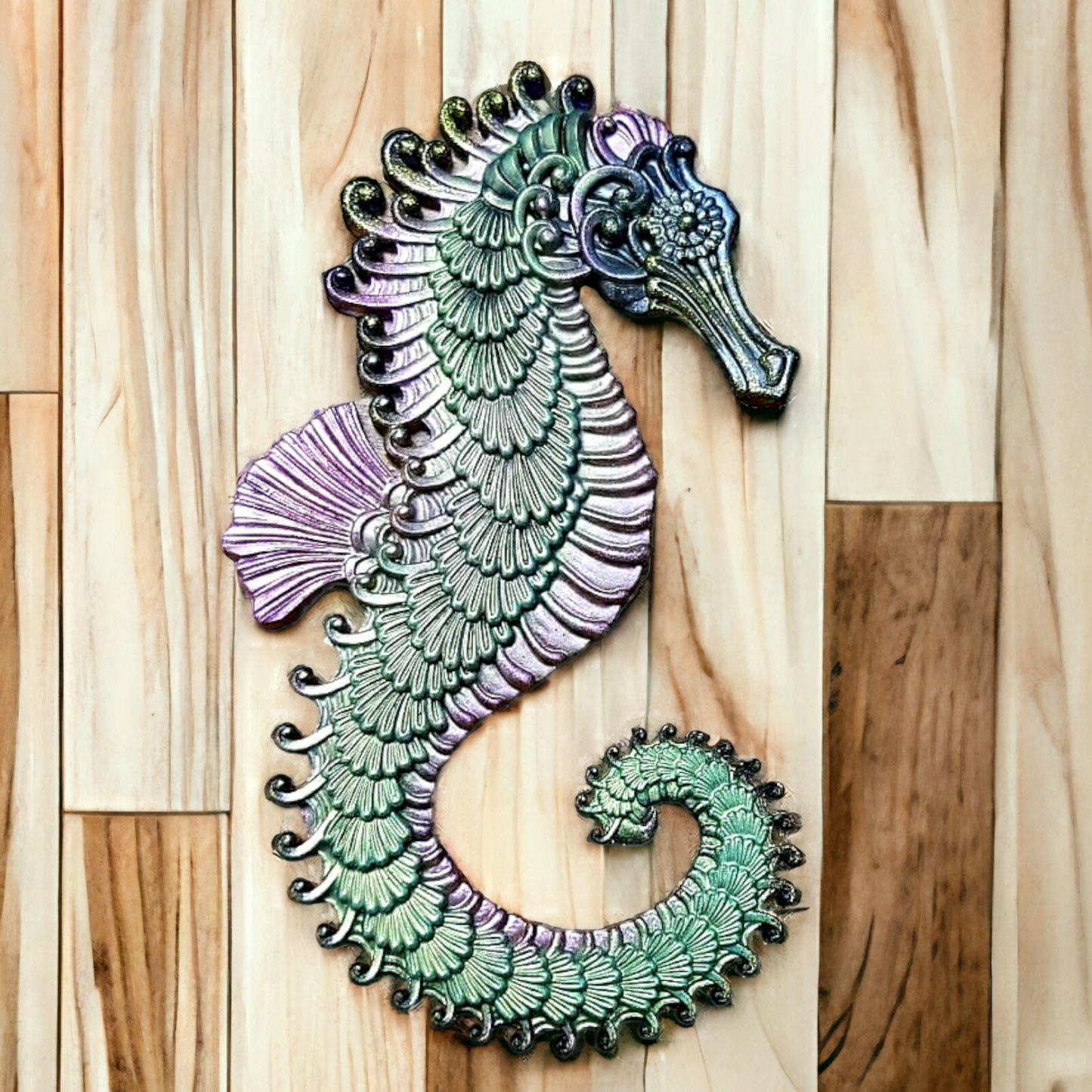 Ornamental Seahorse Silicone Resin Mould - Keipach