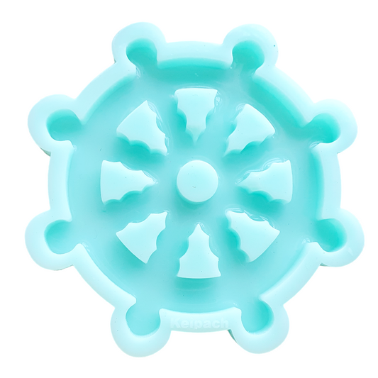 Ship Helm Coaster Silicone Resin Mould - Keipach